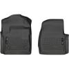 imageHusky Liners Weatherbeater Floor Mats  Fits 20172026 Ford F250F350 Standard CAB  Front Row 2pc Black  13311