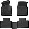 imageHusky Liners Weatherbeater Floor Mats  Fits 20252026 Toyota Camry  Front amp 2nd Row 3pc Black  95361