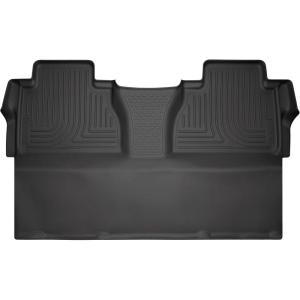 imageHusky Liners Weatherbeater Floor Mats  Fits 20142021 Toyota Tundra CREWMAX CAB ONLY  2nd Row 1pc Black  19581