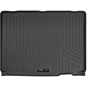 imageHusky Liners Weatherbeater Floor Mats  Fits 20152021 Jeep Renegade  Front amp 2nd Row 3pc Black  99081Cargo Liner