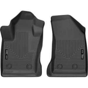 imageHusky Liners Weatherbeater Floor Mats  Fits 20172026 Jeep Compass  Front Row 2pc Black  13271