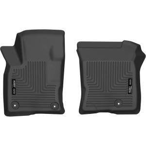 imageHusky Liners Weatherbeater Floor Mats  Fits 20202026 Lincoln Corsair  Front amp 2nd Row 3pc Black  96711Front Row