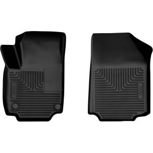 imageHusky Liners Weatherbeater Floor Mats  Fits 20252026 Chevrolet Equinox amp 20252026 GMC Terrain  Front Row 2pc Black  15551