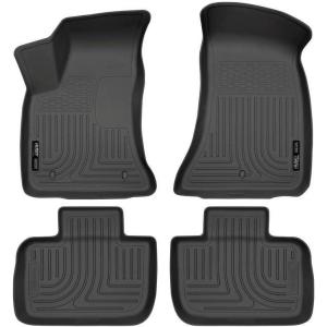 imageHusky Liners Weatherbeater Trunk Liner  Fits 20112023 Chrysler 300 amp Dodge Charger Rear Wheel Drive only  Trunk 1pc Black  40031Black