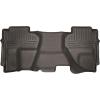 imageHusky Liners  XACT Contour  1418 2019 LegacySierra 1500 1519 Chevrolet Silverado 25003500 Double Cab 2nd Row Liner  Cocoa 1 pc 53220Cocoa