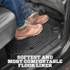 imageHusky Liners Xact Contour Floor Mats  Fits 20112023 Chrysler 300 AWD amp Dodge Charger AWD  Front Row 2pc Black  55391