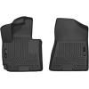 imageHusky Liners Xact Contour Floor Mats  Fits 20232026 Kia Sportage  Front Row 2pc Black  53031Front Row