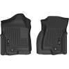 imageHusky Liners Xact Contour Floor Mats  Fits 19992007 Chevrolet Silverado amp GMC Sierra 1500 20012007 SilverSierra 25003500 Ext amp Crew Cab 07 Classic Body  Front Row 2pc Black  52111