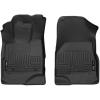 imageHusky Liners Xact Contour Floor Mats  Fits 20102017 Chevrolet Equinox amp GMC Terrain  Front Row 2pc Black  55281