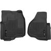 imageHusky Liners Xact Contour Floor Mats  Fits 20122016 Ford F250F350F450 SUPERCAB ONLYCrew CAB ONLY Without Manual Shifter with Drivers Side Foot Rest  Front Row 2pc Black  53321Xact Contour Front Floor Mats