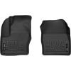imageHusky Liners Xact Contour Floor Mats  Fits 20132018 Ford CMax 20132019 Ford Escape  Front Row 2pc Black  55731