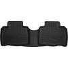 imageHusky Liners Xact Contour Floor Mats  Fits 2016  2018 Lincoln MKX 2019  2023 Lincoln Nautilus  2nd Row 1pc Black  52511
