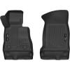 imageHusky Liners Xact Contour Floor Mats  Fits 20162024 Chevrolet Camaro ConvertibleCoupe  Front Row 2pc Black  52231