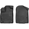 imageHusky Liners Xact Contour Floor Mats  Fits 20172026 Honda Ridgeline  Front Row 2pc Black  54471
