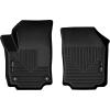 imageHusky Liners Xact Contour Floor Mats  Fits 20182024 Chevrolet Equinox amp GMC Terrain  Front Row 2pc Black  55911