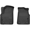 imageHusky Liners Xact Contour Floor Mats  Fits 20192024 Infiniti QX80 20192024 Nissan Armada  Front Row 2pc Black  55671