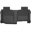 imageHusky Liners Xact Contour Floor Mats  Fits 20192026 Chevrolet Silverado amp GMC Sierra 1500 amp 20202026 Chevrolet Silverado amp GMC Sierra 25003500 Double CAB ONLY  2nd Row 1pc Black  53641