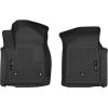 imageHusky Liners Xact Contour Floor Mats  Fits 20192026 Chevrolet Silverado amp GMC Sierra 1500 amp 20202026 Chevrolet Silverado amp GMC Sierra 25003500 Standard CAB  Front Row 2pc Black  54981