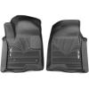 imageHusky Liners Xact Contour Floor Mats  Fits 20192026 Chevrolet Silverado amp GMC Sierra 1500 amp 20202026 Silverado amp Sierra 25003500 Double amp Crew CAB ONLY  Front Row 2pc Black  54101