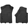 imageHusky Liners Xact Contour Floor Mats  Fits 20192026 Ram 2500 3500 CrewMEGA CAB ONLY  Front Row 2pc Black  54801