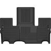 imageHusky Liners Xact Contour Floor Mats  Fits 20222024 Jeep Wagoneer and Jeep Grand Wagoneer w2nd Row Bucket Seats  3rd Row 1pc Black  51361