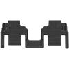 imageHusky Liners Xact Contour Floor Mats  Fits 20222024 Jeep Wagoneer w2nd Row Bucket Seats  2nd Row 1pc Black  51411