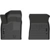 imageHusky Liners Xact Contour Floor Mats  Fits 20222026 Mitsubishi Outlander  Front Row 2pc Black  51471Front  2nd Row