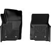 imageHusky Liners Xact Contour Floor Mats  Fits 20242026 Toyota Tacoma Double CAB ONLY Excludes Hybrid  2nd Row 1pc Black  54591Front Row  Manual