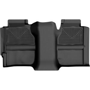 imageHusky Liners Xact Contour Floor Mats  Fits 19992006 Chevrolet Silverado 9907 GMC Sierra 1500 0107 SilverSierra 2500 amp 3500 07 Classic Only Ext Cab  2nd Row 1pc Black  54431