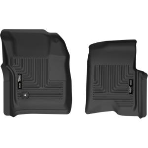 imageHusky Liners Xact Contour Floor Mats  Fits 19992007 Ford F250F350 SuperDuty All Cab Sizes  Front Row 2pc Black  51791