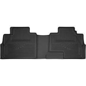 imageHusky Liners Xact Contour Floor Mats  Fits 2007  2014 Ford Edge 2007  2015 Lincoln MKX  2nd Row 1pc Black  52681