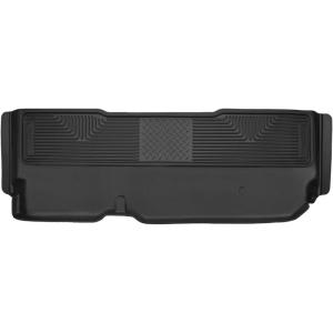 imageHusky Liners Xact Contour Floor Mats  Fits 20112016 Ford F250F350 SuperCab Without Factory Subwoofer Full Coverage  2nd Row 1pc Black  53421