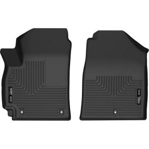 imageHusky Liners Xact Contour Floor Mats  Fits 20112017 Ford Expedition EL amp Lincoln Navigator L  Front Row 2pc Black  55341
