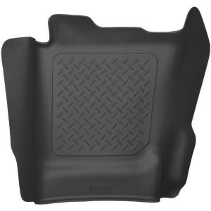 imageHusky Liners Xact Contour Floor Mats  Fits 20142018 Chevrolet Silverado amp GMC Sierra 1500 2019 LD 20152019 SilveradoSierra 25003500 Double amp Crew CAB  Center Hump 1pc Black  53151