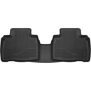 imageHusky Liners Xact Contour Floor Mats  Fits 2015  2024 Ford Edge  2nd Row 1pc Black  52501