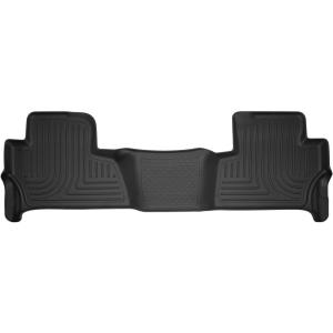 imageHusky Liners Xact Contour Floor Mats  Fits 20152020 Chevrolet Tahoe amp GMC Yukon  2nd Row 1pc Black  53251Black