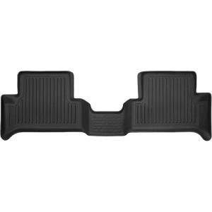 imageHusky Liners Xact Contour Floor Mats  Fits 20152022 Chevrolet Colorado amp GMC Canyon Extended Cab  2nd Row 1pc Black  53921