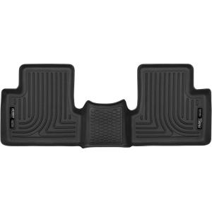 imageHusky Liners Xact Contour Floor Mats  Fits 20152023 Jeep Cherokee  2nd Row 1pc Black  55421