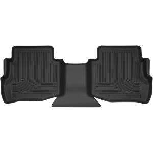 imageHusky Liners Xact Contour Floor Mats  Fits 2016  2021 Mazda CX  9  2nd Row 1pc Black  52431Front Row