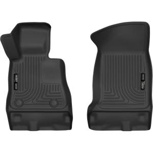 imageHusky Liners Xact Contour Floor Mats  Fits 20162024 Chevrolet Camaro ConvertibleCoupe  Front Row 2pc Black  52231
