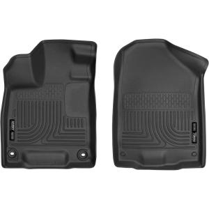 imageHusky Liners Xact Contour Floor Mats  Fits 20172026 Honda Ridgeline  Front Row 2pc Black  54471
