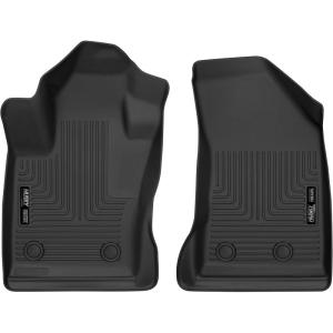 imageHusky Liners Xact Contour Floor Mats  Fits 20172026 Jeep Compass  Front Row 2pc Black  52891