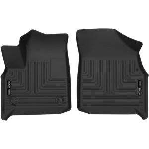 imageHusky Liners Xact Contour Floor Mats  Fits 2018  2024 Buick Enclave amp Chevrolet Traverse 2024 Limited Only w2nd Row Bucket Seats  2nd Row 1pc Black  52951Front Row