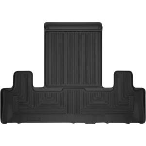 imageHusky Liners Xact Contour Floor Mats  Fits 20182024 Ford Expedition amp Lincoln Navigator  3rd Row 1pc Black  54681