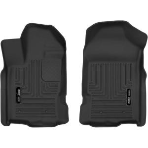 imageHusky Liners Xact Contour Floor Mats  Fits 20192023 Ford Ranger SuperCrew Crew Cab amp SuperCab EXT Cab  Front Row 2pc Black  54701