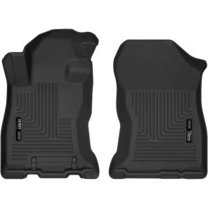 imageHusky Liners Xact Contour Floor Mats  Fits 20192024 Subaru Forester  Front Row 2pc Black  54731