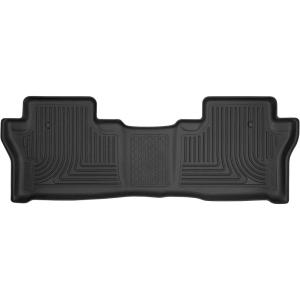 imageHusky Liners Xact Contour Floor Mats  Fits 20192025 Honda Passport 20162022 Honda Pilot  2nd Row 1pc Black  555012nd Row
