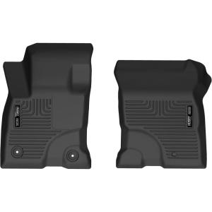 imageHusky Liners Xact Contour Floor Mats  Fits 20202024 Ford Escape Hybrid  Front Row 2pc Black  51391