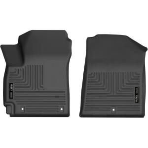 imageHusky Liners Xact Contour Floor Mats  Fits 20202025 Kia Soul  Front Row 2pc Black  55811