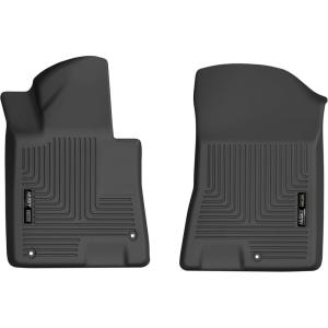 imageHusky Liners Xact Contour Floor Mats  Fits 20202026 Hyundai Sonata amp 20212026 Kia K5  Front Row 2pc Black  55301